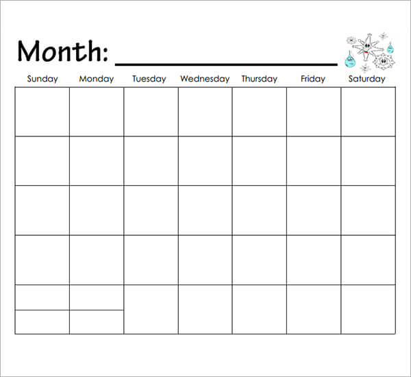 free printable calendar worksheets for kindergarten