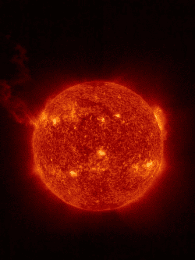 NASA spacecraft spots huge ‘eruption’ coming out of the sun