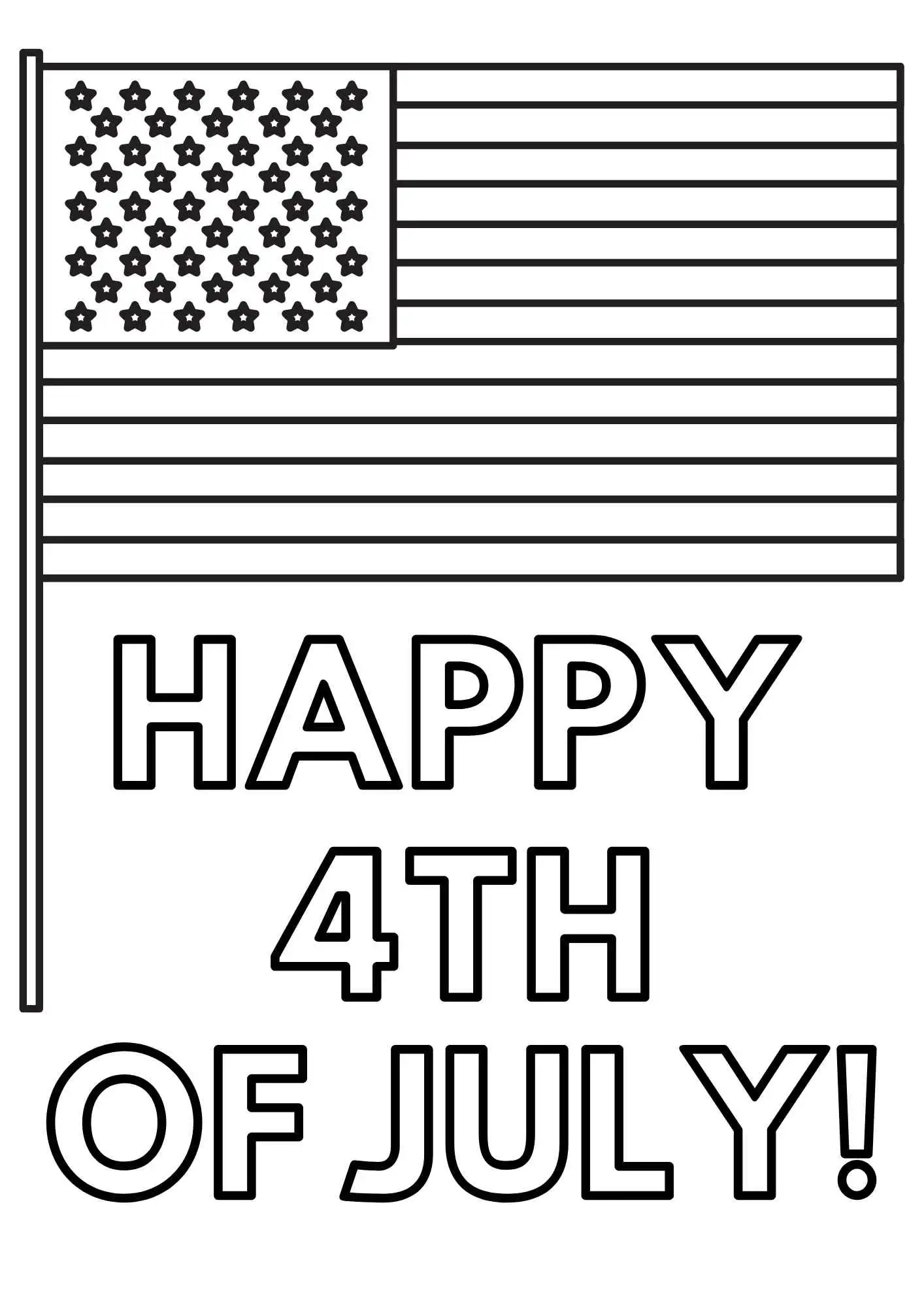 4th of july coloring pages printable for students