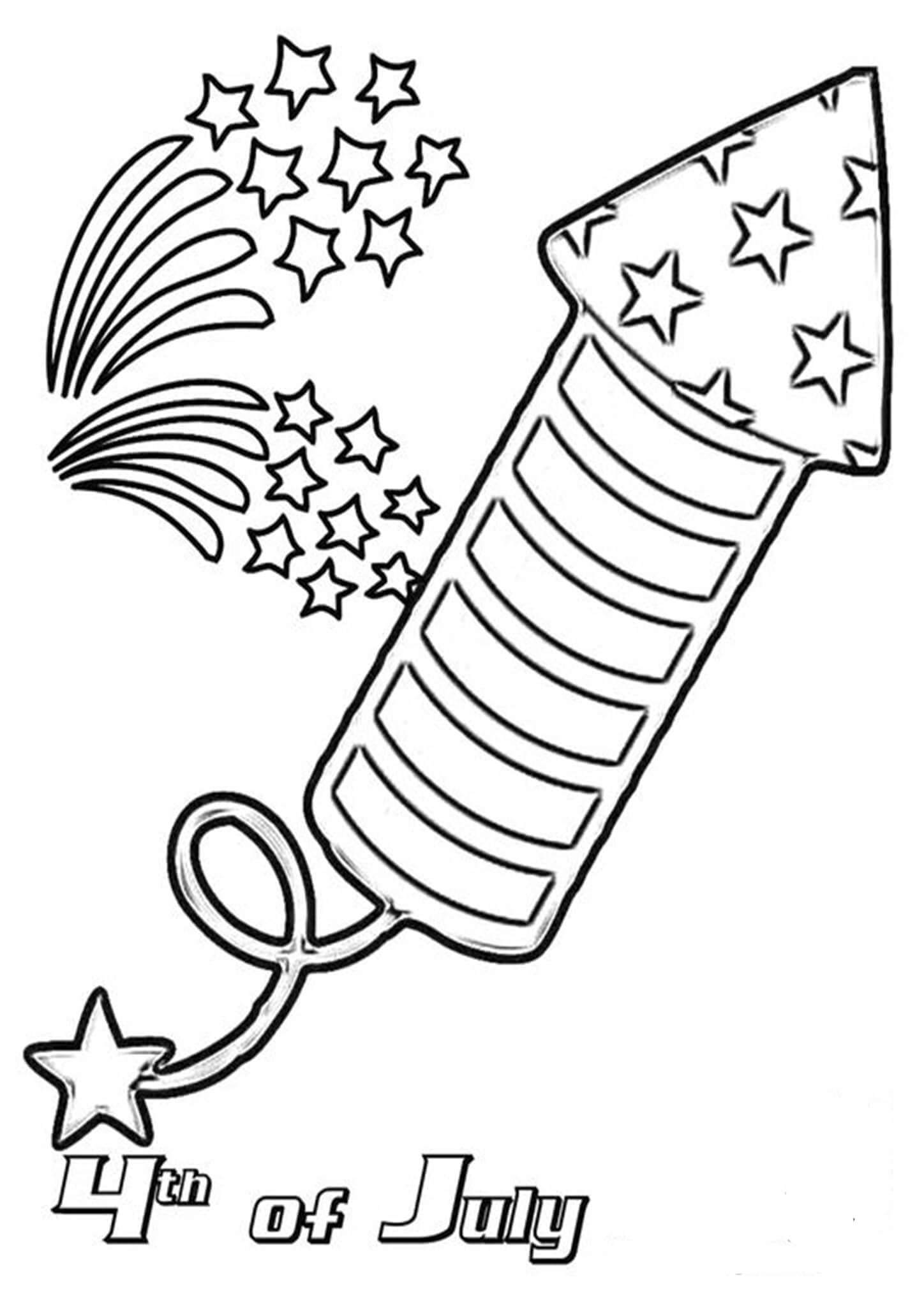 print 4th of july coloring pages free download